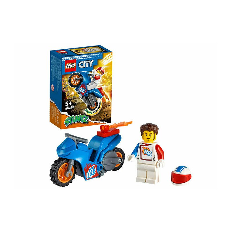 LEGO - Motocicleta de cascadorii cu racheta