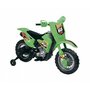 Globo - Motocicleta electrica pentru copii Enduro Motocross 6V, cu telecomanda control parinte, Verde - 1