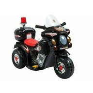 Motocicleta electrica pentru copii, LL999, LeanToys, 5721, Negru