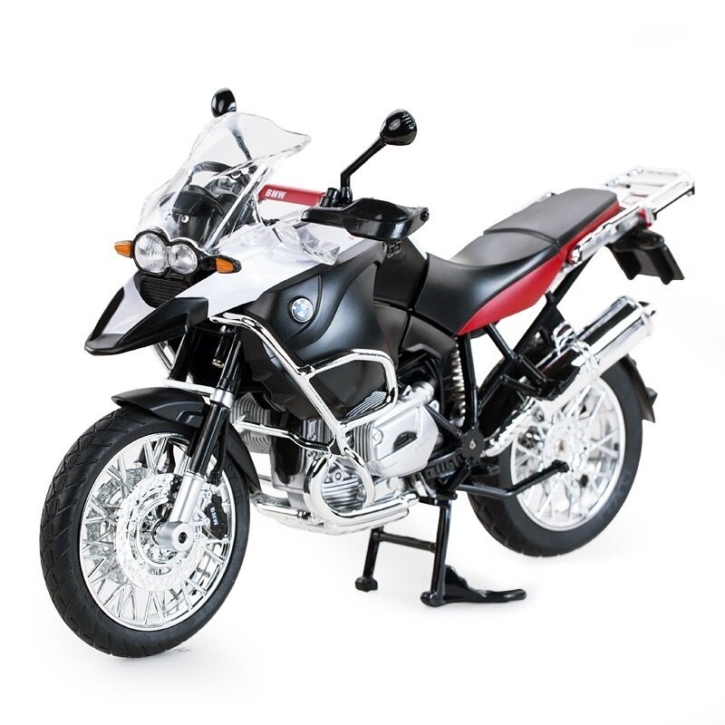 Rastar – Motocicleta Bmw RS1200 GS, Scara 1:9, Alb Jucarii & Cadouri