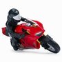 Spin master - Motocicleta RC Ducati Upriser , Pe o roata in viteza, Multicolor - 5