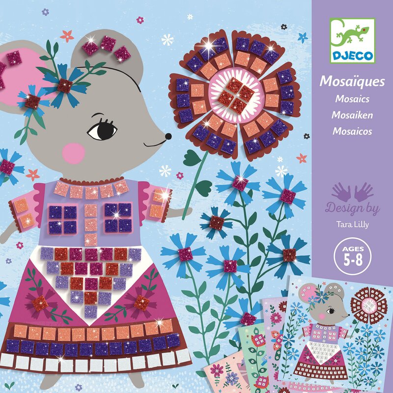 Djeco - mozaic , animale de companie