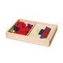 Mozaic - joc din lemn cu modele pe placi si forme geometrice - 2