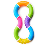 Jucarie dentitie, Munchkin, Twisty Figure 8, Fara BPA, 6 luni+, Multicolor