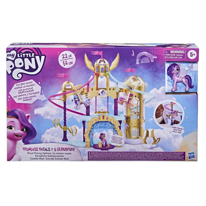 Hasbro - my little pony royal racing ziplines printesa petals