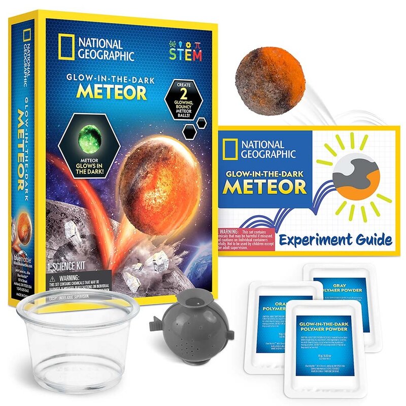 National Geographic - Kit Creativ Meteorit Care Straluceste In Intuneric