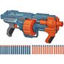 Hasbro - Arma de jucarie Nerf Blaster 2.0 Elite Shockwave RD-15, Albastru - 1