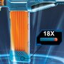 Hasbro - Arma de jucarie Nerf Blaster Elite 2.0 Turbine CS-18, Albastru - 5