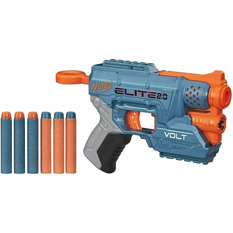 Hasbro - Arma de jucarie Nerf Elite 2.0 Blaster Volt SD1, Multicolor