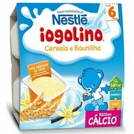 Nestle - Gustare Baby Iogolino, cereale si vanilie, 4x100g