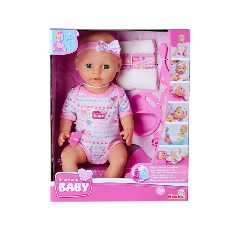 NEW BORN BABY SET BEBELUS ROZ