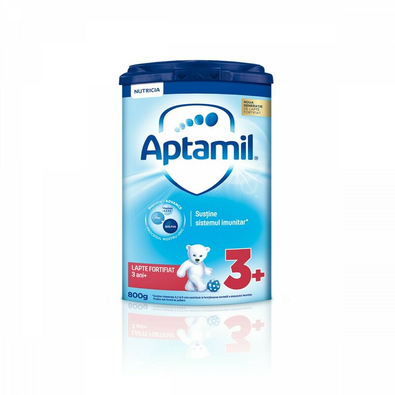 NOUL APTAMIL 3+: Lapte praf fortificat, 800 gr, 3 ani+