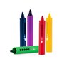 Set 5 creioane colorate, Nuby, Pentru baie, 36+ - 1
