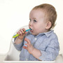 Set periute de dinti, Nuby, Pentru copii, Non-toxice, Utilizare indelungata: 3-12 luni+, 3 bucati, Albastru - 2