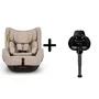 Nuna - Set Scaun auto rotativ i-Size TODL next Biscotti, 40-105 cm + Baza isofix BASE next i-Size pentru TODL next, testat ADAC - 1