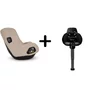 Nuna - Set Scaun auto rotativ i-Size TODL next Biscotti, 40-105 cm + Baza isofix BASE next i-Size pentru TODL next, testat ADAC - 8