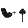 Nuna - Set Scaun auto rotativ i-Size TODL next Caviar, 40-105 cm + Baza isofix BASE next i-Size pentru TODL next - 3
