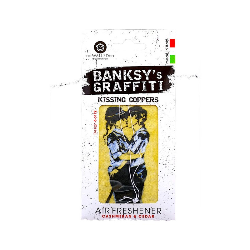 Banksy - odorizant auto kissing coppers ub27006