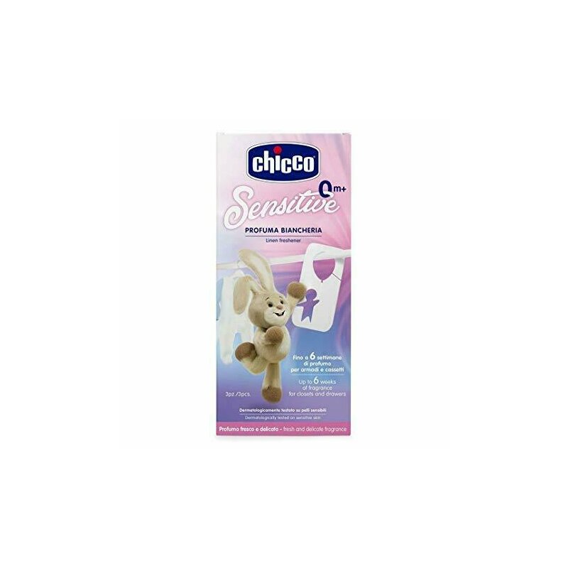 Chicco - Odorizant hipoalergenic , pentru haine, 3 bucati, 0luni+