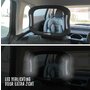 Oglinda auto, FreeON, Pentru masina, Cu iluminare LED, Include telecomanda pentru pornire si oprire usoara, 28x21 cm, Black - 3