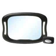 Black Friday - Reduceri Oglinda auto, FreeON, Pentru masina, Cu iluminare LED, Include telecomanda pentru pornire si oprire usoara, 28x21 cm, Black Promotie