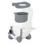 Olita copii, FreeON, In forma de avion, Potty Plane, 32 cm x 28 cm x 41 cm, White/Grey - 1