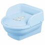 Maltex baby - Olita copii, mini toaleta, recipient detasabil, Zebra Light Blue,  - 1