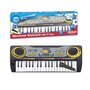 Orga electronica, Bontempi, Cu 37 clape, Cu microfon, 11 melodii si functie de invatare, Functii de inregistrare, Alimentare USB Type-C, 42,5x16x5 cm, 36 luni+, Black - 1