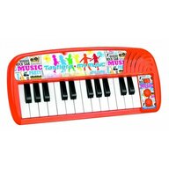 Orga muzicala pentru copii cu 24 de taste si note muzicale RS Toys, include 24 melodii presetate, buton ON/OFF