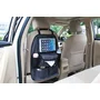 Organizator auto, FreeON, Cu suport pentru tableta, Deluxe, Cu multiple buzunare, Black - 1