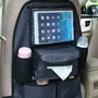 Organizator auto, FreeON, Cu suport pentru tableta, Deluxe, Cu multiple buzunare, Black - 3
