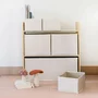 Organizator din material reciclat pentru jucarii, Cream, 3 Sprouts - 5