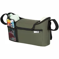 Organizator universal, FreeON, Pentru carucior, Cu multiple compartimente, Olive Green
