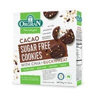 Biscuiti fara zahar cu cacao fara gluten Orgran - 130 g.