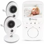 Video monitor, Lionelo, Babyline 5.1,  Wireless, Cu 8 cantece de leagan, Cu doua camere independente, Mod nocturn, Utilizare 24 h fara incarcare, Alb - 3