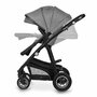 Pachet complet pentru primele zile, Carucior 3 in 1, Lionelo, Bianka, Transformabil, Cu landou, salteluta moale, geanta pentru parinti + Patut co-sleeper, Lionelo, Aurora, 3 in 1, Cu saltea si geanta transport, Gri - 5