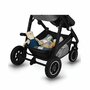 Pachet complet pentru primele zile, Carucior 3 in 1, Lionelo, Bianka, Transformabil, Cu landou, salteluta moale, geanta pentru parinti + Patut co-sleeper, Lionelo, Aurora, 3 in 1, Cu saltea si geanta transport, Gri - 10