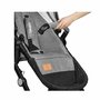 Pachet complet pentru primele zile, Carucior 3 in 1, Lionelo, Bianka, Transformabil, Cu landou, salteluta moale, geanta pentru parinti + Patut co-sleeper, Lionelo, Aurora, 3 in 1, Cu saltea si geanta transport, Gri - 14