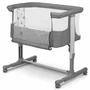 Pachet complet pentru primele zile, Carucior 3 in 1, Lionelo, Bianka, Transformabil, Cu landou, salteluta moale, geanta pentru parinti + Patut co-sleeper, Lionelo, Aurora, 3 in 1, Cu saltea si geanta transport, Gri - 5