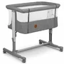 Pachet complet pentru primele zile, Carucior 3 in 1, Lionelo, Bianka, Transformabil, Cu landou, salteluta moale, geanta pentru parinti + Patut co-sleeper, Lionelo, Aurora, 3 in 1, Cu saltea si geanta transport, Gri - 6