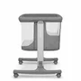 Pachet complet pentru primele zile, Carucior 3 in 1, Lionelo, Bianka, Transformabil, Cu landou, salteluta moale, geanta pentru parinti + Patut co-sleeper, Lionelo, Aurora, 3 in 1, Cu saltea si geanta transport, Gri - 11