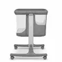 Pachet complet pentru primele zile, Carucior 3 in 1, Lionelo, Bianka, Transformabil, Cu landou, salteluta moale, geanta pentru parinti + Patut co-sleeper, Lionelo, Aurora, 3 in 1, Cu saltea si geanta transport, Gri - 12