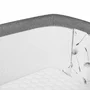Pachet complet pentru primele zile, Carucior 3 in 1, Lionelo, Bianka, Transformabil, Cu landou, salteluta moale, geanta pentru parinti + Patut co-sleeper, Lionelo, Aurora, 3 in 1, Cu saltea si geanta transport, Gri - 14