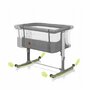 Pachet complet pentru primele zile, Carucior 3 in 1, Lionelo, Bianka, Transformabil, Cu landou, salteluta moale, geanta pentru parinti + Patut co-sleeper, Lionelo, Aurora, 3 in 1, Cu saltea si geanta transport, Gri - 43