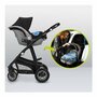 Pachet complet pentru primele zile, Carucior 3 in 1, Lionelo, Bianka, Transformabil, Cu landou, salteluta moale, geanta pentru parinti + Patut co-sleeper, Lionelo, Aurora, 3 in 1, Cu saltea si geanta transport, Gri - 60