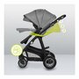Pachet complet pentru primele zile, Carucior 3 in 1, Lionelo, Bianka, Transformabil, Cu landou, salteluta moale, geanta pentru parinti + Patut co-sleeper, Lionelo, Aurora, 3 in 1, Cu saltea si geanta transport, Gri - 62