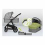 Pachet complet pentru primele zile, Carucior 3 in 1, Lionelo, Bianka, Transformabil, Cu landou, salteluta moale, geanta pentru parinti + Patut co-sleeper, Lionelo, Aurora, 3 in 1, Cu saltea si geanta transport, Gri - 67