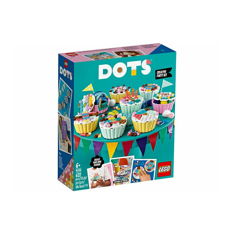 Lego - set de constructie pachet de petrecere ® dots, pcs 623