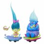 Hasbro - Set figurine Pe skate , Trolls, Multicolor - 1