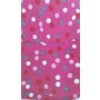 Palarie de soare Pink Confetti din bumbac, ajustabila, pentru fetițe cu parul prins in coada, KidsDecor - 56 cm (6-8 ani) - 7